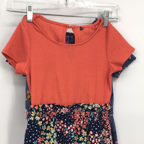 2 Pants Jumpsuits Carter’s Short Sleeves Keyhole Wide Legs Floral Print M 7 - Picture 3 of 11